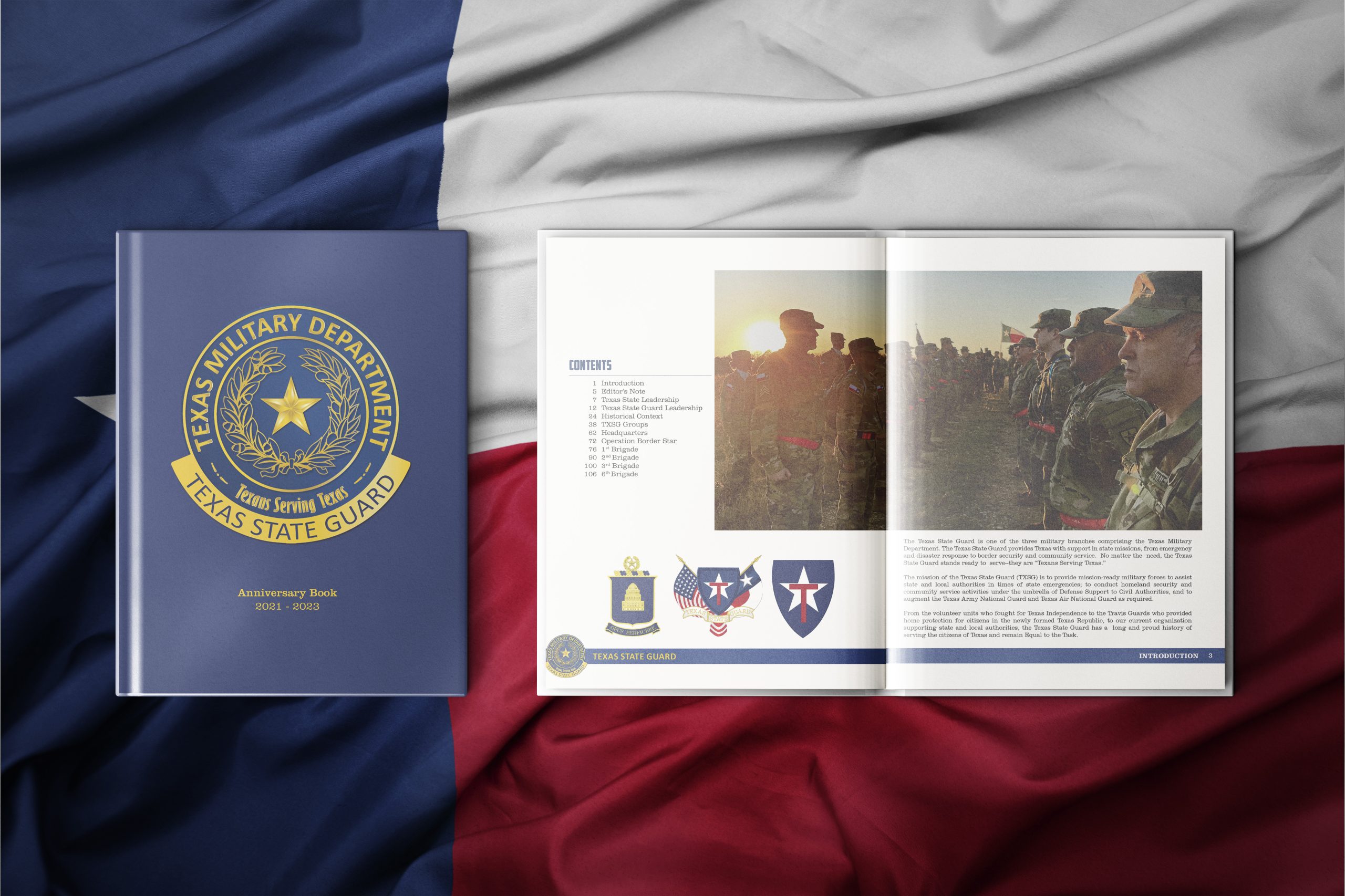 Texas State Guard Anniversary Book